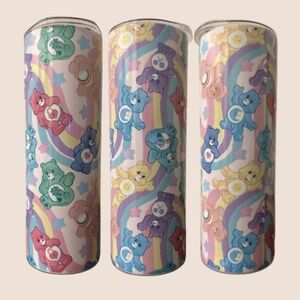 Care Bears Rainbow Stainless Steel Sublimated Double Wall Insulated 20oz Tumbler
